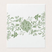 グリーントイレデジュイフローラ座席表テーブルデコール (外部フラット)