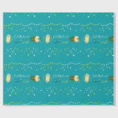 グリーントスカハッピーイードムバラクオーナメント ラッピングペーパー (フラット)