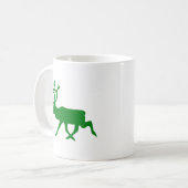 グリーントナカイ コーヒーマグカップ (正面左)