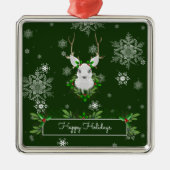 グリーントナデアセラミックオーナメント メタルオーナメント (正面)