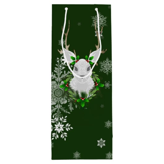 グリーントナディアワイン抱き枕 ワインギフトバッグ (裏面)