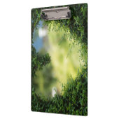 グリーントピアリーハート クリップボード (左)