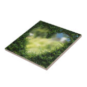 グリーントピアリーハート タイル (側面)