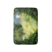 グリーントピアリーハート バスマット (正面縦)