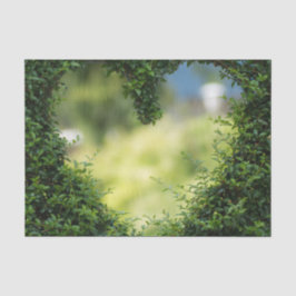 グリーントピアリーハート 薄葉紙