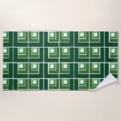 グリーントプシターヴィ ビーチタオル (正面)