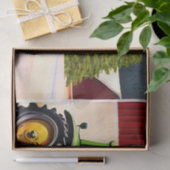 グリーントラクターとレッドバーン 薄葉紙 (ギフト)