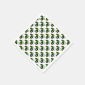 グリーントラクターデザイン スタンダードカクテルナプキン (角)