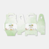 グリーントラクターファーム動物誕生日ビーフボックス フェイバーボックス (折り畳みなし)