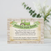 グリーントラクターブックベビーカード エンクロージャーカード (スタンド正面)