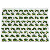 グリーントラクター大抱き枕 ラージペーパーバッグ (正面)