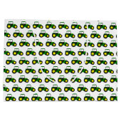 グリーントラクター大抱き枕 ラージペーパーバッグ (裏面)