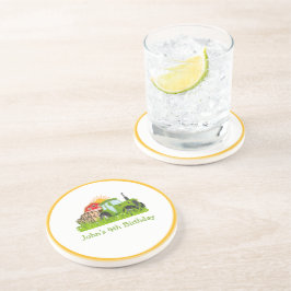 グリーントラクター | ファームテーマバースデーパーティーデコール コースター