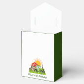 グリーントラクター |男の子の誕生日会感謝してい フェイバーボックス (オープン)