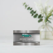 グリーントラック | メタル 名刺 (スタンド正面)