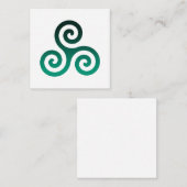 グリーントリスケレ エンクロージャーカード (正面/裏面)