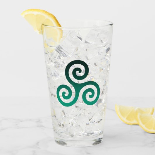 グリーントリスケレ タンブラーグラス (アイス正面)