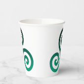 グリーントリスケレ 紙コップ (左)