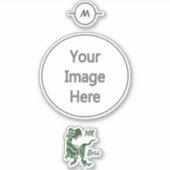 グリーントレックスザボスディノ シール (正面)