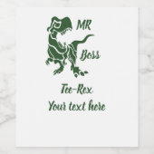 グリーントレックスザボスディノ ワインラベル (シングルラベル)