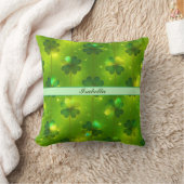 グリーントレンディーセントパトリックのデイクローバーコレクション クッション (ブランケット)