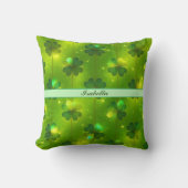 グリーントレンディーセントパトリックのデイクローバーコレクション クッション (正面)