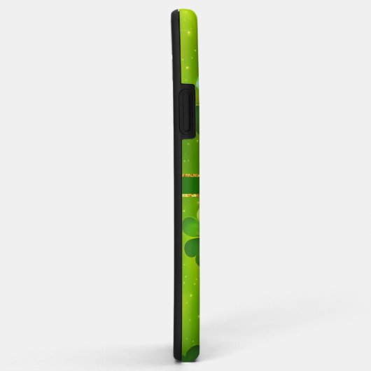 グリーントレンディーセントパトリックのデイクローバーコレクション Case-Mate iPhoneケース (裏面/右)