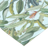 グリーントロピカルジャングルバナナツリーストレリツィア ショートテーブルランナー (コーナー)