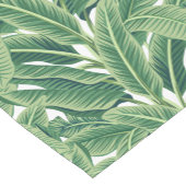 グリーントロピカルバナナ葉ナ ショートテーブルランナー (コーナー)