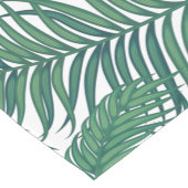 グリーントロピカルパーム葉 ショートテーブルランナー (コーナー)
