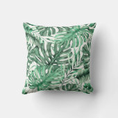グリーントロピカルパ葉ームズサマーアイランドブリーズ クッション (裏面)