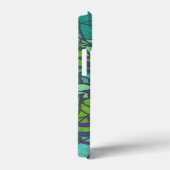 グリーントロピカル葉ビーチタオル Case-Mate iPhoneケース (裏面 / 右)