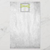 グリーントンボパーソナライズされたイ文房具 便箋 (正面)