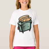 グリーントースターガールズTシャツ Tシャツ (正面)