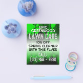 グリーントー気にンモダンインスパイアン チラシ (シングル)