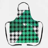 グリーントriangle ハルクィン エプロン (正面)