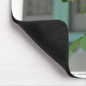 グリーンドアとバラ – マーサズヴィネヤード マウスパッド (コーナー)