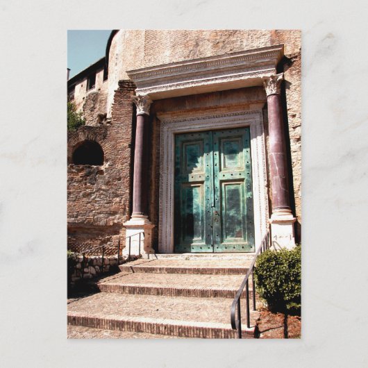 グリーンドア ポストカード (正面)