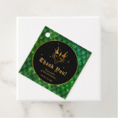 グリーンドラゴンはかりで測金ゴールド誕生日ありがとう フェイバータグ (インサイチュ)