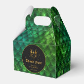 グリーンドラゴンはかりで測金ゴールド誕生日ありがとう フェイバーボックス (裏面サイド)