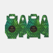 グリーンドラゴンはかりで測金ゴールド誕生日ありがとう フェイバーボックス (折り畳みなし)