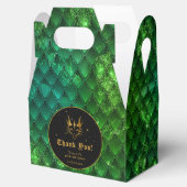 グリーンドラゴンはかりで測金ゴールド誕生日ありがとう フェイバーボックス (オープン)