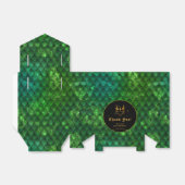 グリーンドラゴンはかりで測金ゴールド誕生日ありがとう フェイバーボックス (折り畳みなし)
