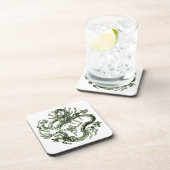 グリーンドラゴンコルクコースター コースター (右側)