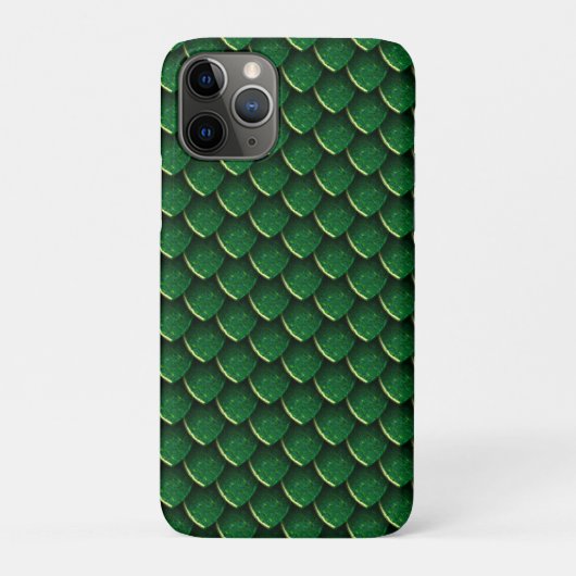 グリーンドラゴンスケール Case-Mate iPhoneケース (裏)