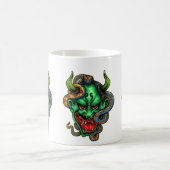 グリーンドラゴンタトゥー コーヒーマグカップ (中央)