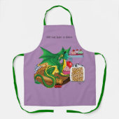 グリーンドラゴンパティシシェフ エプロン (正面)
