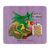 グリーンドラゴンパティシシェフ カッティングボード (正面)