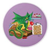 グリーンドラゴンパティシシェフ セラミックノブ (正面)