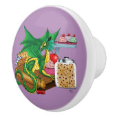 グリーンドラゴンパティシシェフ セラミックノブ (右)